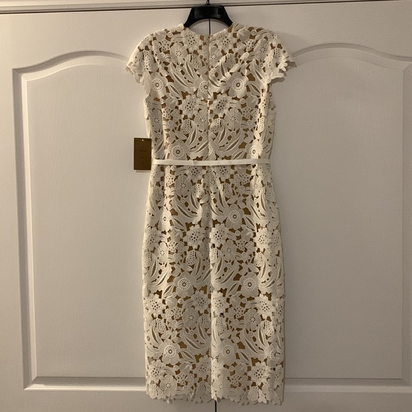 NWT Gorgeous Haute Couture Reem Acra lace dress - Picture 8 of 12